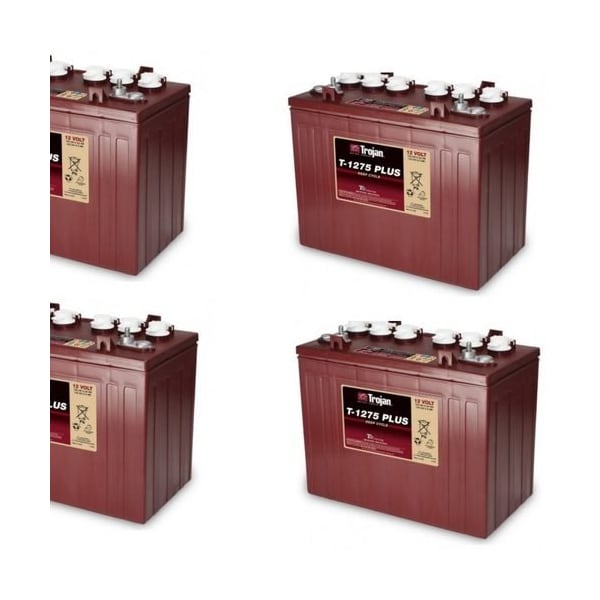 Trojan Trojan T1275+-4-PACK Battery T1275+-4-PACK TROJAN - main